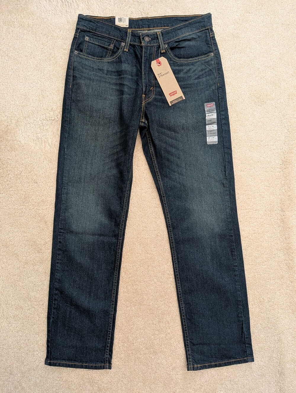 NWT Levi's 514 Straight Jeans